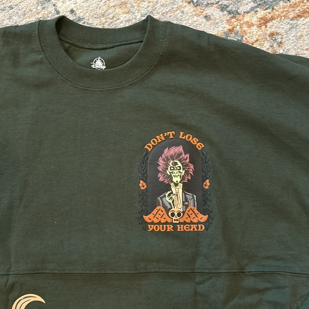 Disney’s Halloween green spirit jersey Hocus Pocus size medium see pics - Picture 2 of 9